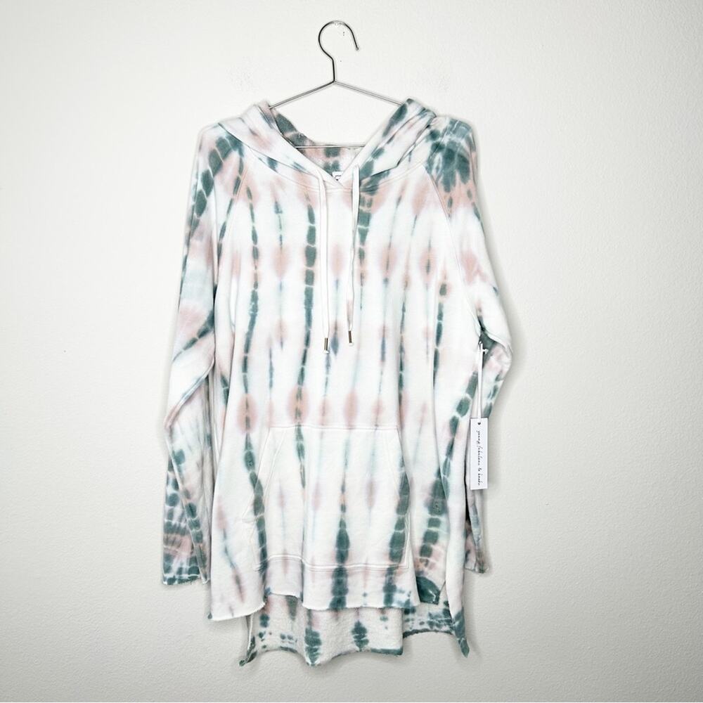 Young Fabulous & Broke Longline Sweater‎ Womens Medium Hoodie Pullover
